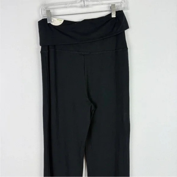 Aerie Offline OG Super Flare Foldover Hi-Rise Leggings Black Size Large L - Picture 7 of 12